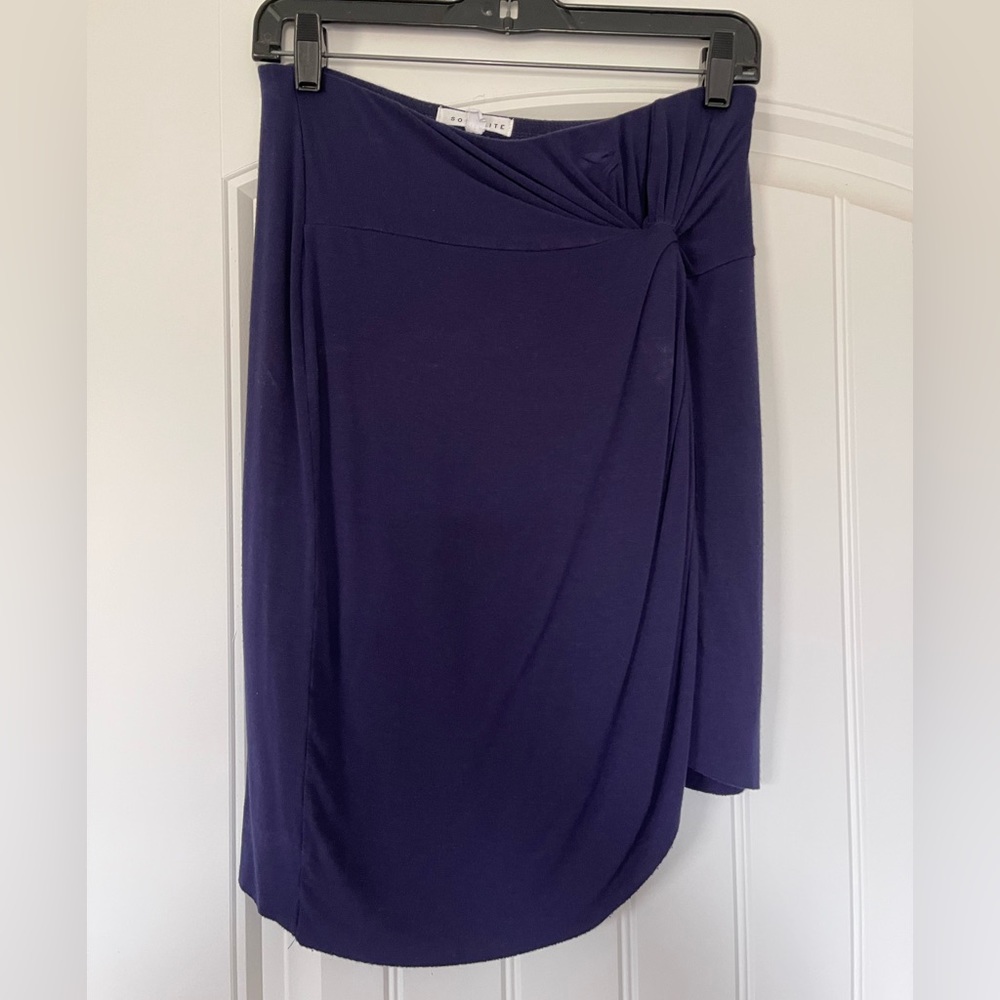 Navy skirt